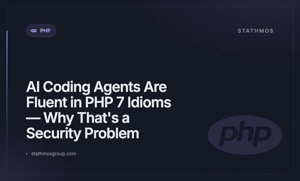 AI Coding Agents Are Fluent in PHP 7 Idioms — Why That's a Security Problem