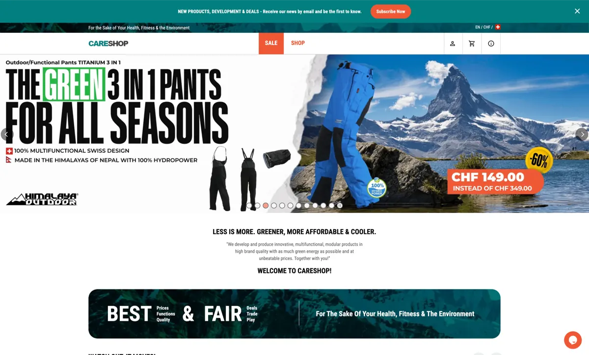 Careshop : redressement d’une boutique Magento en difficulté jusqu’à la mise en ligne