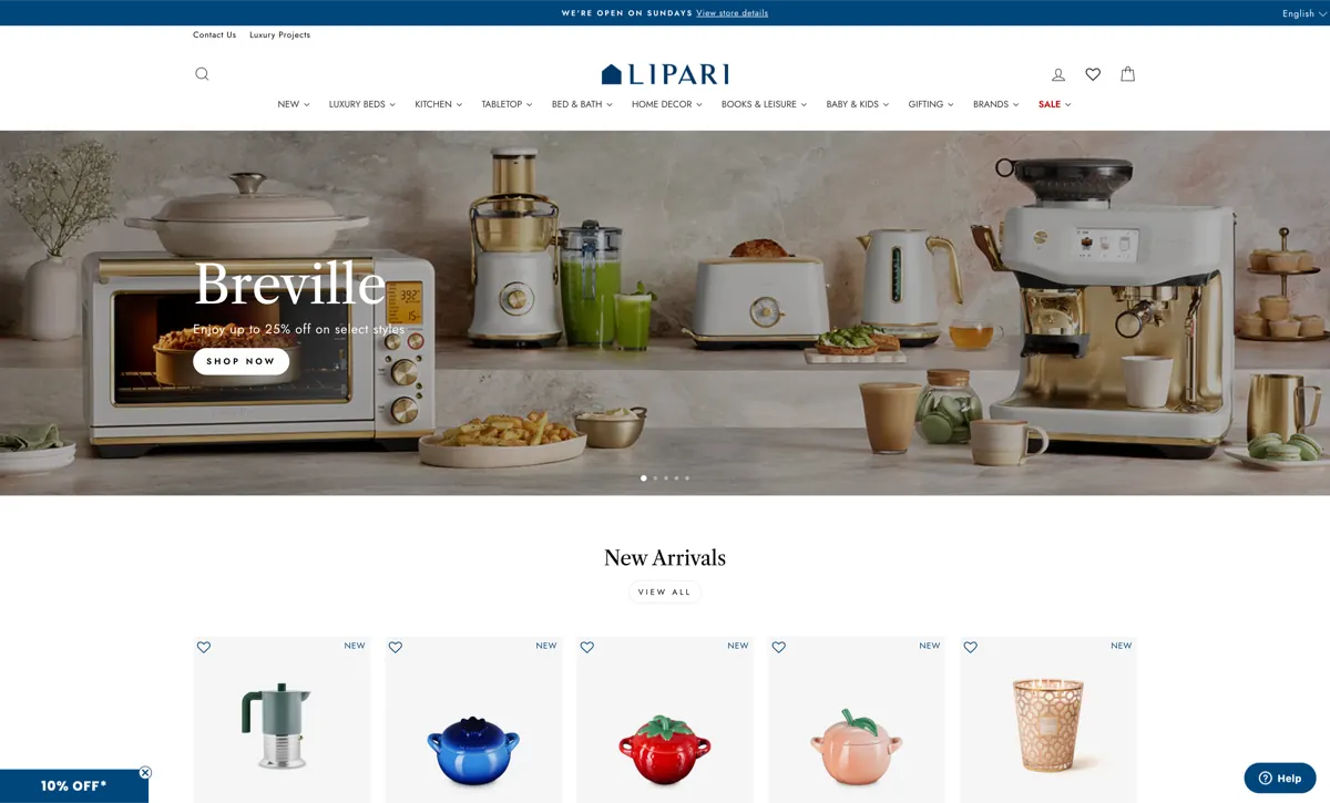 Maison Lipari: Migrating a Luxury Retailer From Magento 2 to Shopify Plus