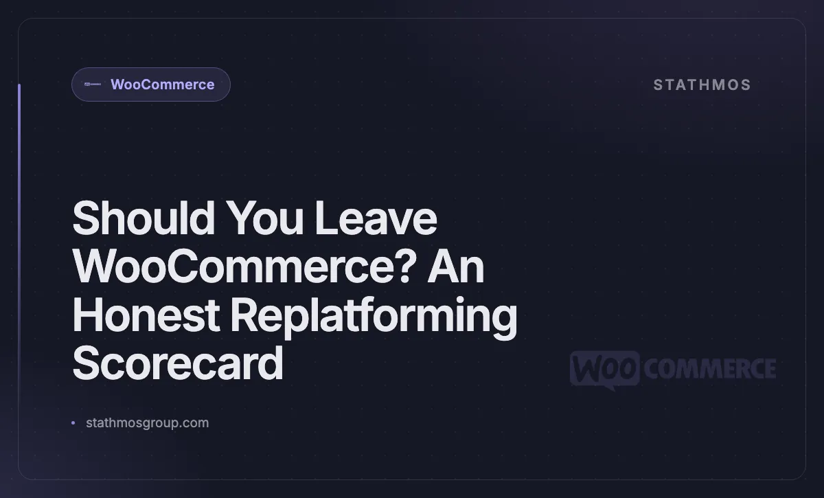 Should You Leave WooCommerce? An Honest Replatforming Scorecard