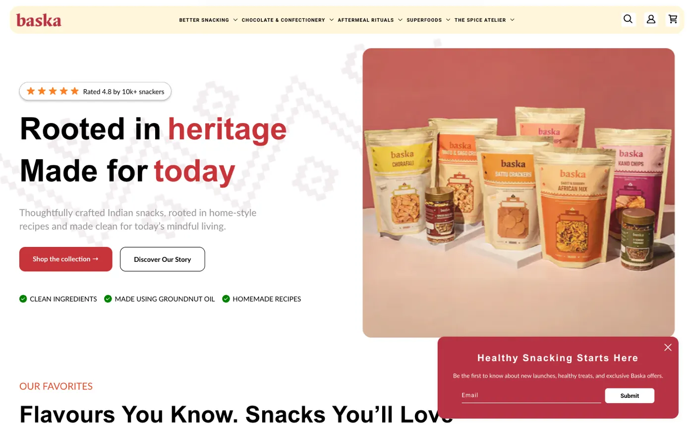 Baska Foods Startseite — Generationen voller Leidenschaft und Liebe zum Essen